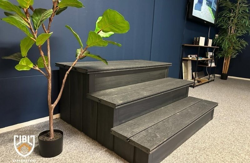 Kunststoff-Mobilheim Treppe – JBL Raven Step