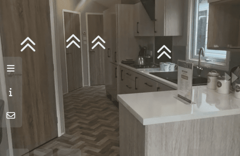 Besichtigen Sie jedes Mobilheim und Chalet mit einer virtuellen Tour